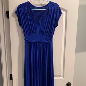 Apt. 9 Dress royal blue size S high low